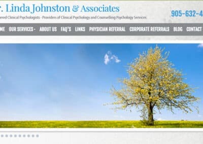 Dr. Linda Johnston And Associates Website Design & Development