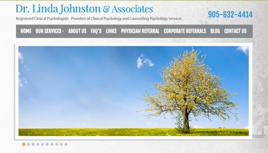 Dr. Linda Johnston And Associates Website Design & Development