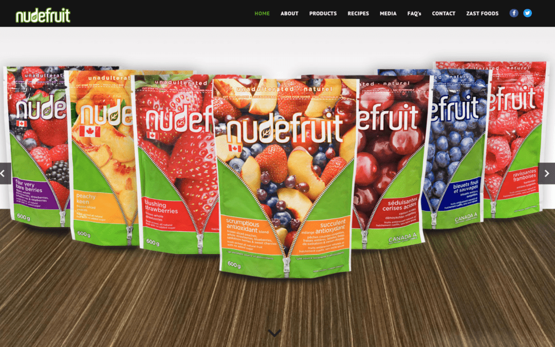 Nudefruit Website Design & Development