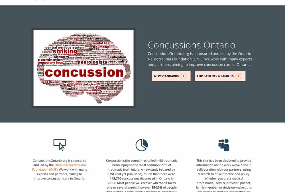 Concussions Ontario Website Implementation