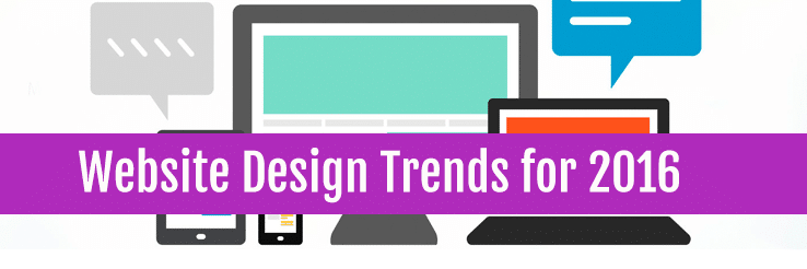 Website Design Trends for 2016